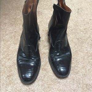 Bally Men's Size 9 M Lizard Boots
